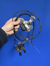 Shimano Positron Schaltwerk und Schalter rear derailleur rennrad vintage