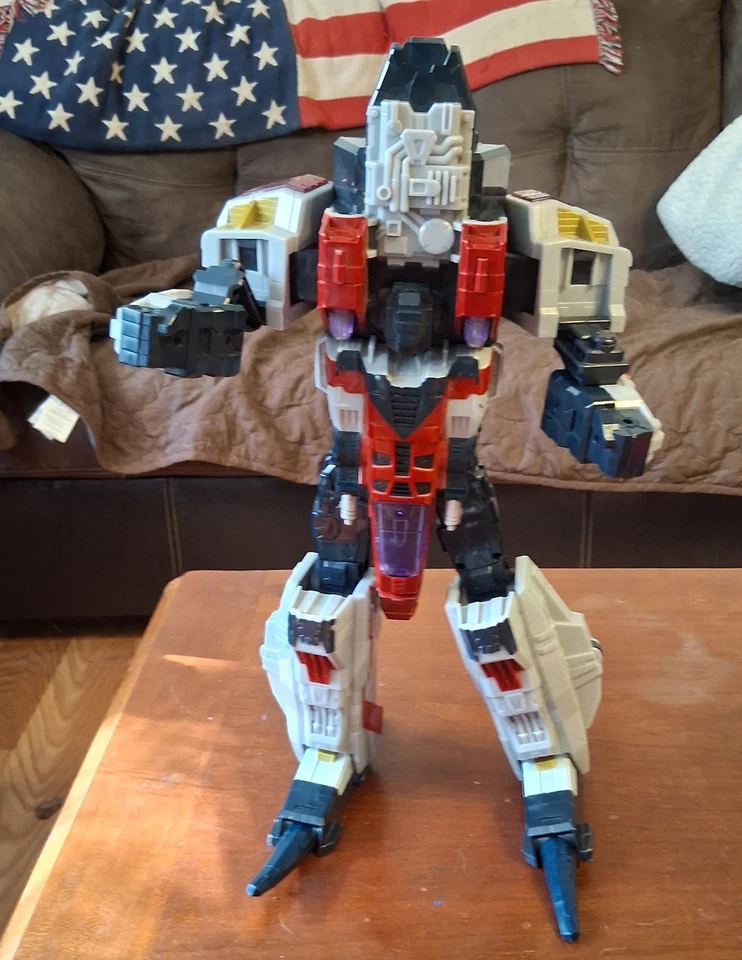 Transformers Cybertron Starscream Figure Only Supreme Class Hasbro 2004 - Image 2 of 2