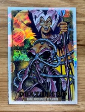 Marvel Masterpieces '92 Platinum Deathbird HOLOFOIL #73 MINT CARD!