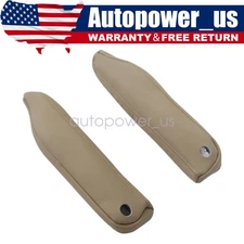 Driver & Passenger Leather Seat Armrest Cover 2005-2009 Fit For Land Rover LR3