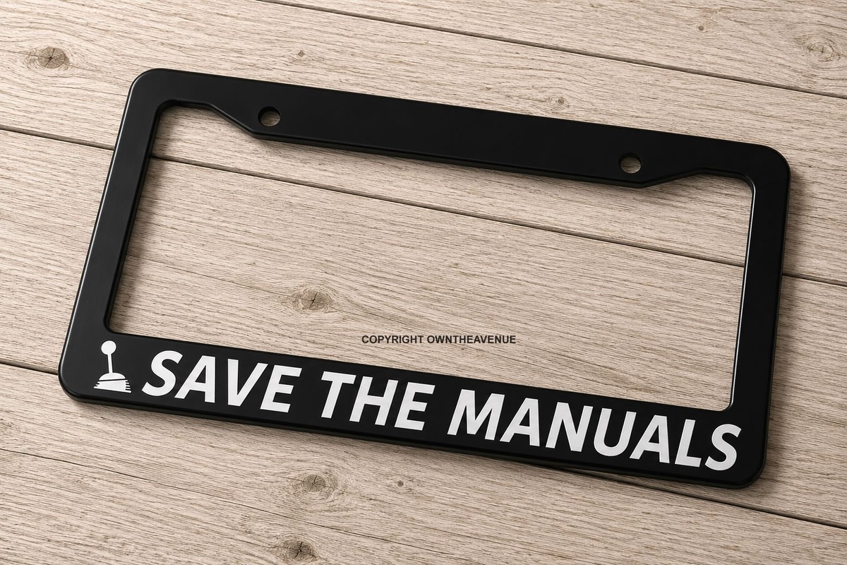 Save The Manuals Manual Transmission Stick Shift JDM Drift License