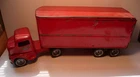 Vintage Rare Tonka semi truck 1949 Tonka Toy Transport No. 140 Steel  Rolls Nice