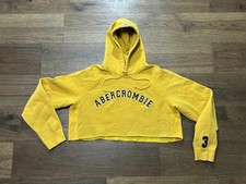 Vintage Y2K Abercrombie  Fitch Cropped Hoodie Pullover Women  s Size XL