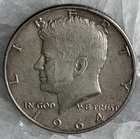 1964 P 90% Silver John F Kennedy JFK Half Dollar Uncertified Beauty