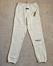 Fear of God Essentials Light Oatmeal Size XXS-XXL 100% Sweatpants Authentic NEW