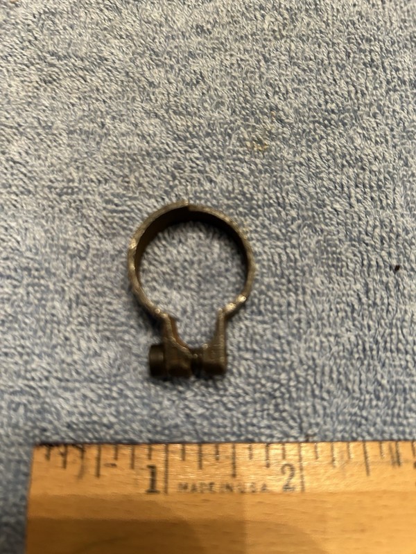 INDIAN WAR M1873 BAYONET LOCKING RING… WITH SCREW… TRAPDOOR