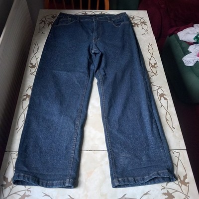 Pegasus Blue Jeans Men's  Part Elasticated Waist UK Size 32 Leg 27''