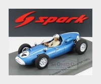 1:43 Spark Cooper F1 T51 #14 Monaco Gp 1960 R.Salvadori Light Blue Met S8048 Mod