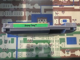 NES Nintendo Swamp Thing CIB Complete in Box GENUINE AUTHENTIC TESTED