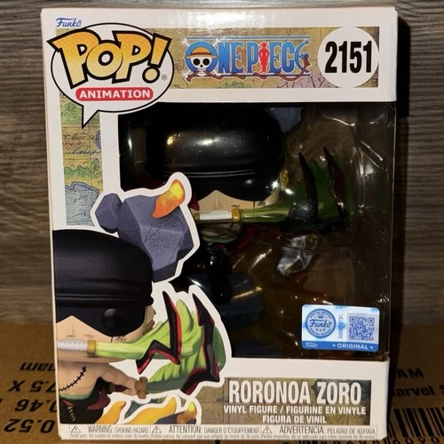 King of Hell Roronoa Zoro One Piece Exclusive Funko Pop Premium with Sorter