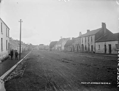Main Street, Swords, Co. Dublin Ireland c1900 OLD PHOTO