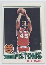 1977-78 Topps White Back ML Carr #47 0a1