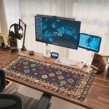 Persian Rug Mouse Pad Extended Large Gaming Mousepad XL Big Long Ov... Fast Ship