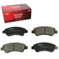 Kit 4 BremsbeläGe Hart Vorne FüR CitroËN C4 Coupe (La_) 1.4/1.6