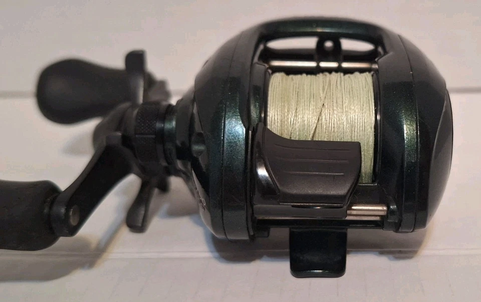 Shimano Curado 201G6 Left Hand Retrieve 6.5:1 Green Baitcast Ree Used Excellent - Image 4 of 4