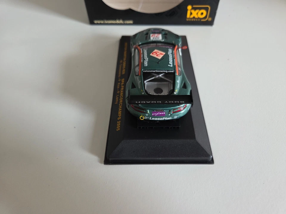 IXO 1/43 Aston Martin DBR9 Goossens/Box/Lamy - Spa 2005 - GTM030 - Immagine 4 di 4
