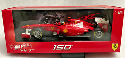 Hot Wheels 1/18 Ferrari 150 ITALIA F2011 Fernando Alonso W1073 for