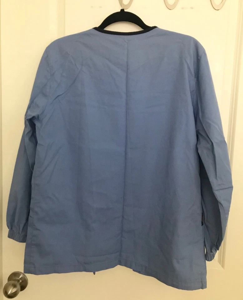 Chaqueta Médica Dickies Para Mujer Calentamiento Azul Bebé Talla S Foto 4 de 4