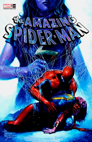 AMAZING SPIDER-MAN #26 DAVIDE PARATORE EXCLUSIVE 2ND PRINT VARIANT 2023 NM