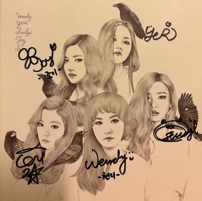 Red Velvet [Ice Cream Cake] Autographed Signed Album | eBay
