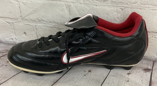 Scarpe da calcio Nike JR Tiempo 750 VT colori nero bianco rosso Varsity taglia US 5,5 anni - Foto 6 di 8