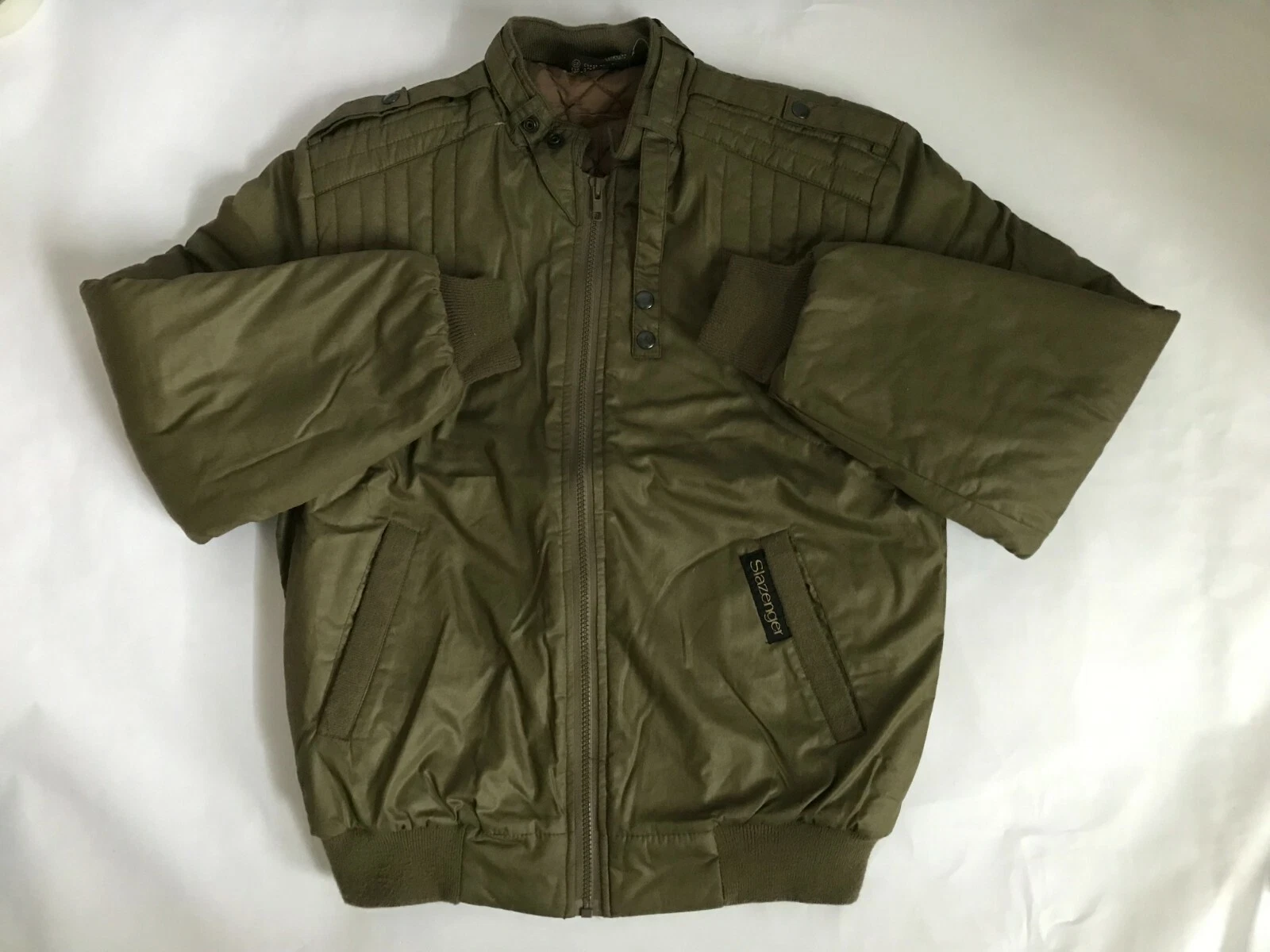 Giacca invernale vintage Slazenger taglia S (simili anni '90 Wavy Garms Supreme Palace)