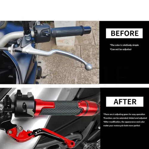Palancas de embrague frenos ajustables para motocicleta Honda CB125R CB125F 2019-2021。 - Imagen 3 de 40