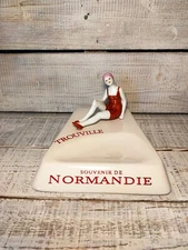 vintage empty pocket Trouville souvenir of Normandy 