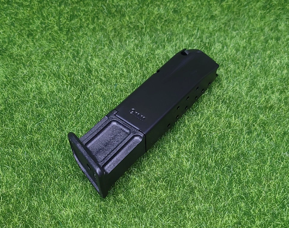 Walther PDP carregador de pistola tamanho completo OEM 9mm 10 rodadas, aço azulado - 2856905 - Imagem 3 de 4