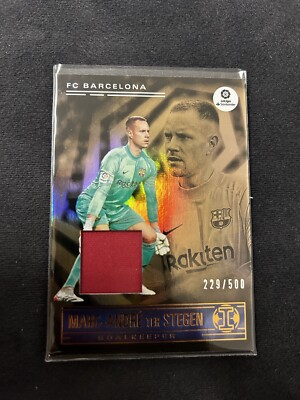 Marc-Andre Ter Stegen 2022 Panini Illusions Copper Refr. Material Jersey #/500 
