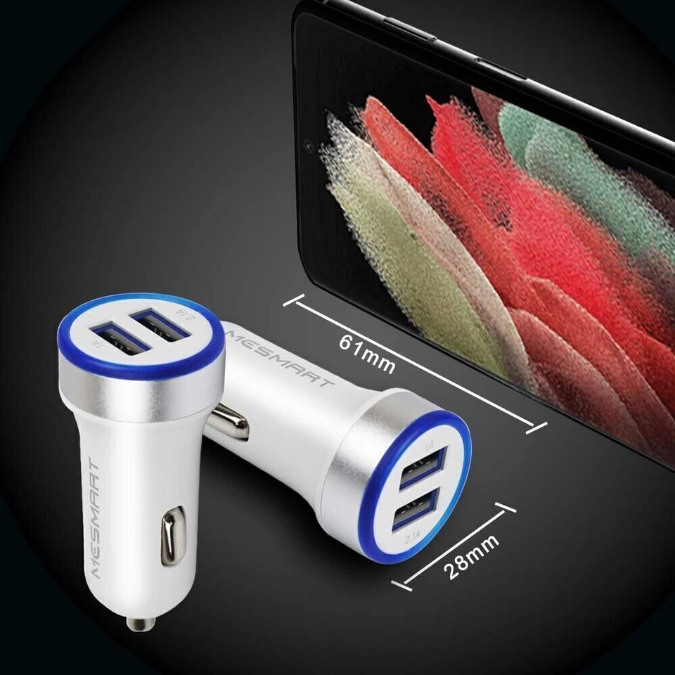 Cargador de pared para coche tipo C hembra a micro USB macho convertidor para Samsung Acer HTC Foto 4 de 4