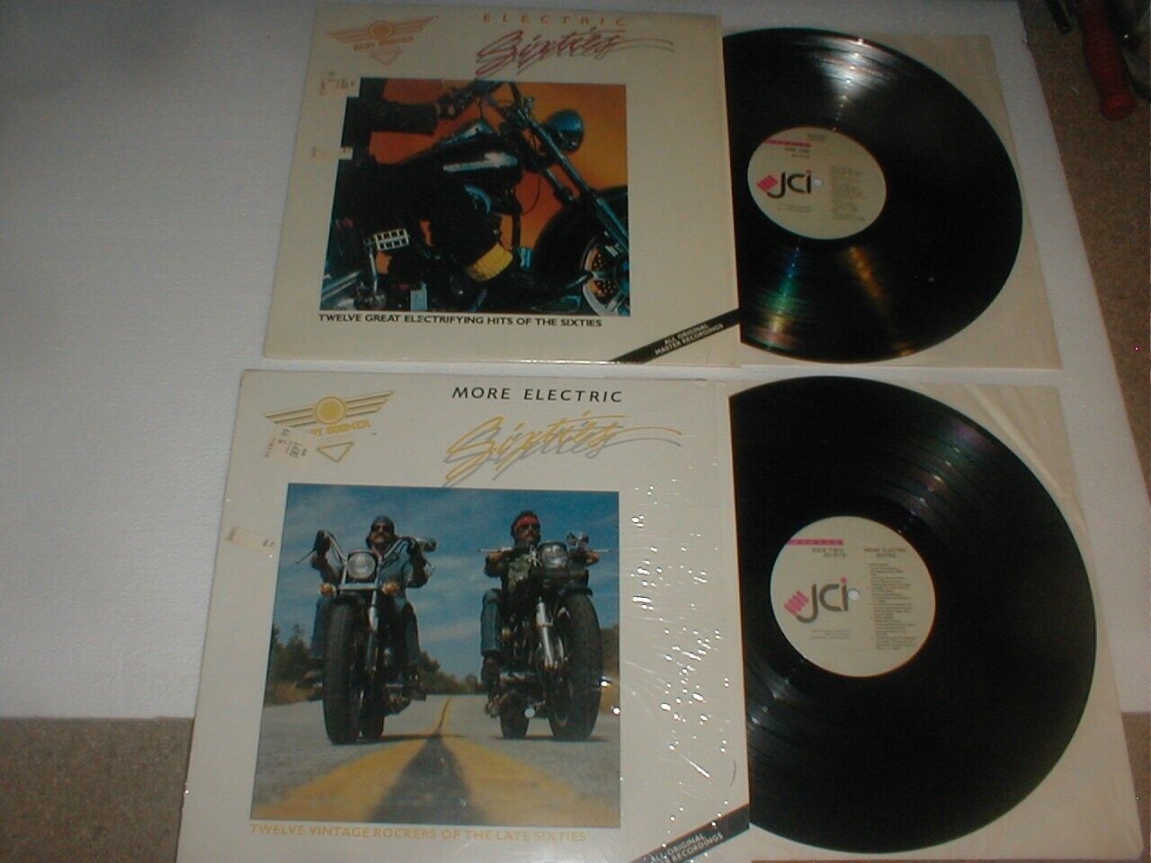 Electric SIXTIES Various Artist Comp 2 LP LOT SHRINK Byrds Cream Spirit Hendrix