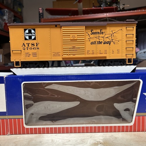 Trenes de EE. UU.: vagón de carga Santa Fe R-1909 ATSF 27068 | Zustand: Used