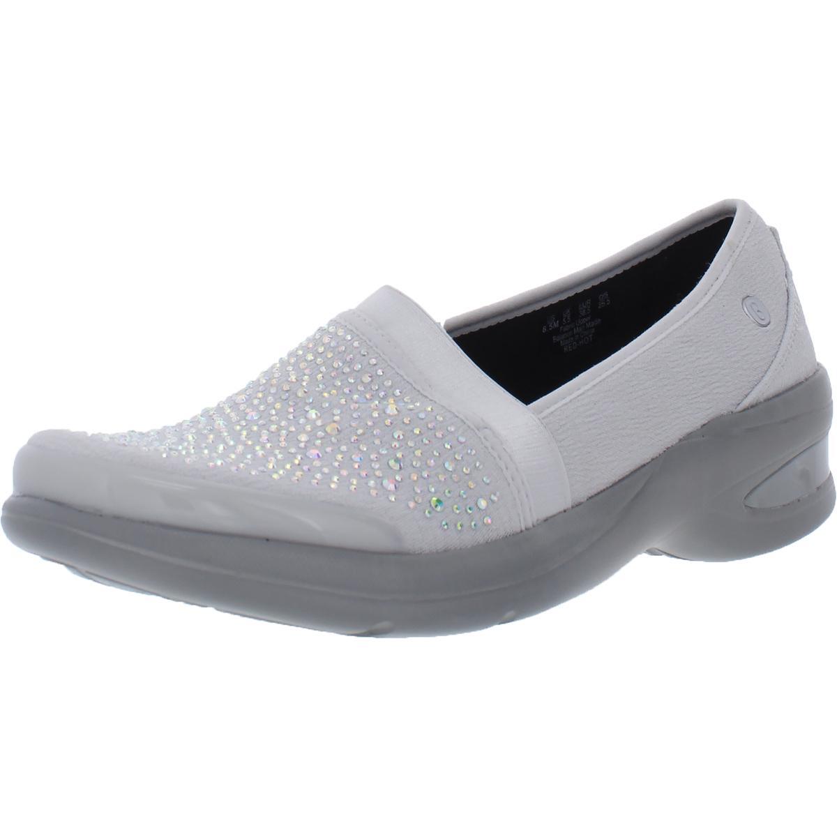 Женские мокасины Bzees Red-Hot Silver с драгоценными камнями размер 95 средний B M BHFO 0591 4290₽