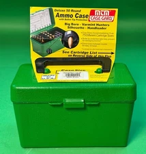 MTM Deluxe Handled Ammo Box 50-rounds Rifle .270 Win 30/06 Green - H50-RL-10 NEW