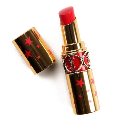 Yves Saint Laurent Rouge Volupte Shine Oil In Lip Stick 102 Ready To Seduce NIB