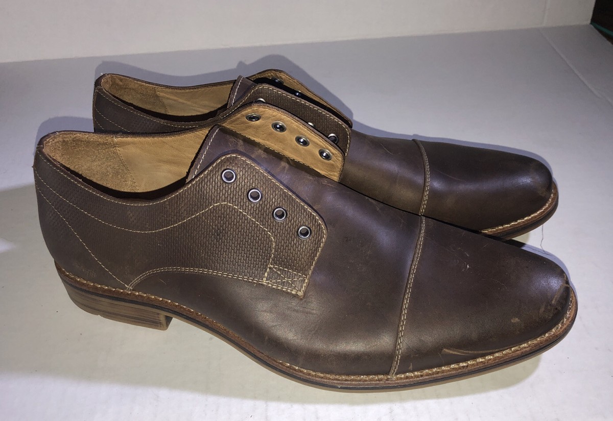 1901 Nordstrom || Leather Wingtip Brogues 11.5 Men’s Nordstrom 1901 Navy Blue Suede Wingtip Mens Dress Shoes Lace  main image 4