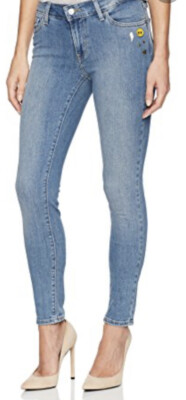Levi s 711 Blue  Skinny Jeans -W27 L30- 18881 0219/Cheap Thrill