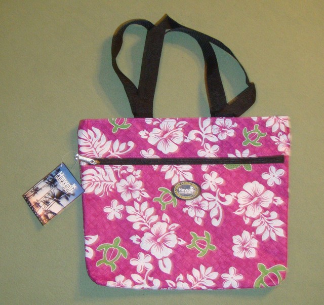 Hawaii Spirit Hawaiian Print Eco Bag Handbag Tote Purse Travel shopping