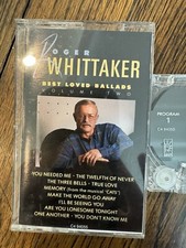 Best Loved Ballads, Vol. 2 by Roger Whittaker Cassette, Jun-1990, Liberty 