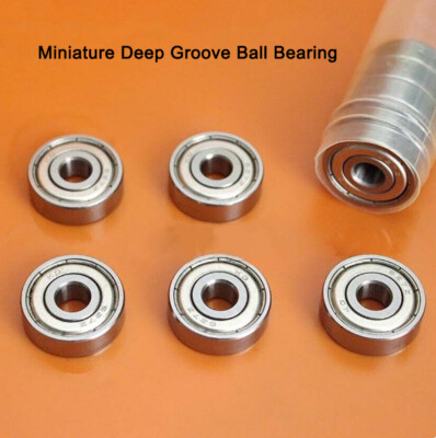 623 624 625 626 627 628 629ZZ Bearing Steel Miniature Deep Groove