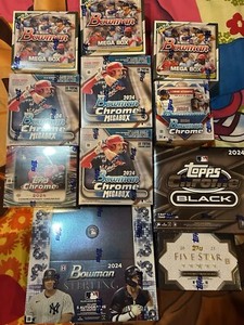 2024 Bowman Sterling; Topps Chrome Black;Bowman Chrome;Topps Chrome,Bowman Mega