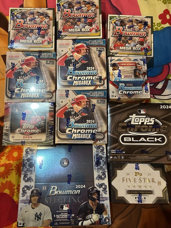 2024 Bowman Sterling; Topps Chrome Black;Bowman Chrome;Topps Chrome,Bowman Mega