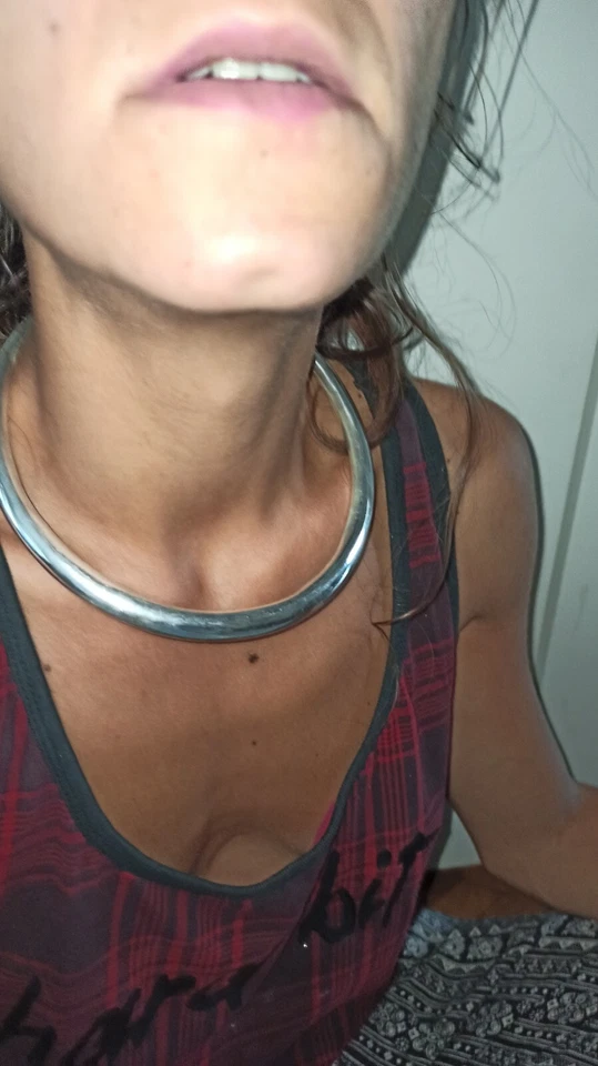 collana bagno argento indiano RIGIDA ARTICOLO - Immagine 4 di 4