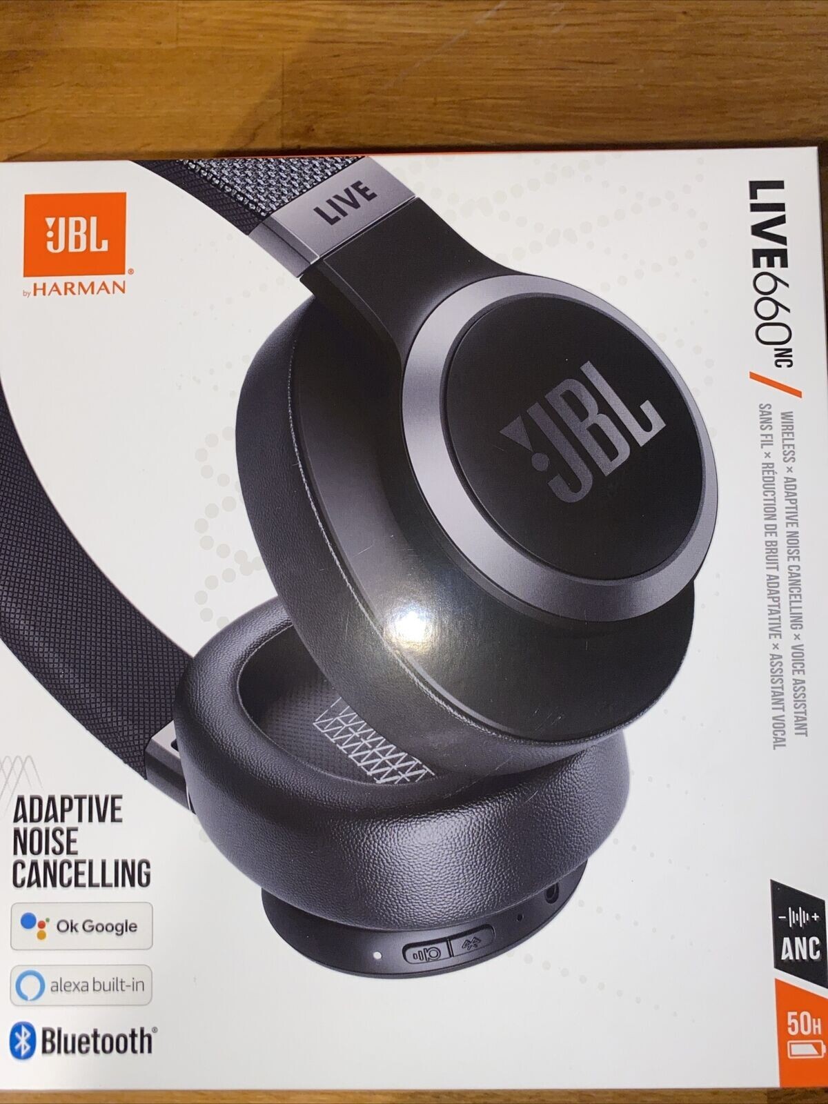 Thumbnail - Jbl Live 660nc Kabelloser Over-ear Kopfhörer - Schwarz - Neu
