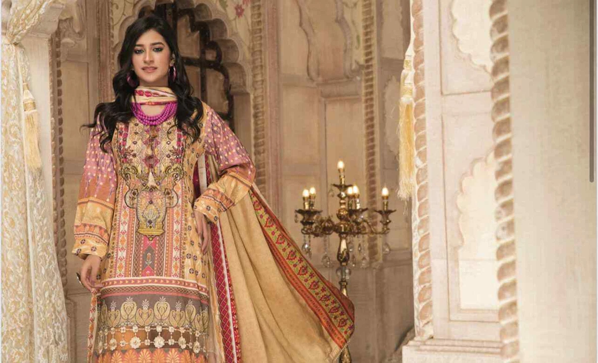 NEW LADIES GIRLS MUNIRA DESIGNER WINTER ORIGINAL STITCHED SUITS