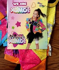 Girls Team JoJo Siwa XOMG Pop Halloween Costume Child XS 4/5 S 6/6X M 7/8 New