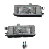 Scheinwerfer Set Rechts & Links H4 FüR Toyota Corolla Liftback _E9_ Inkl. Lampen