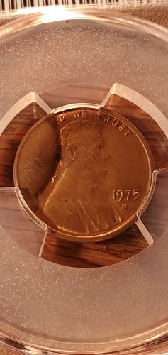 1975 Denver Mint Error Huge Die Break PCGS MS63 RB 30 Days Return Privile - Picture 3 of 4