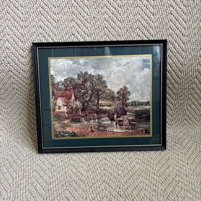 John Constable  The Hay Wain  Framed Print   English Landscape Art 33cm
